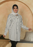 شومیز جیب دار تابستانی